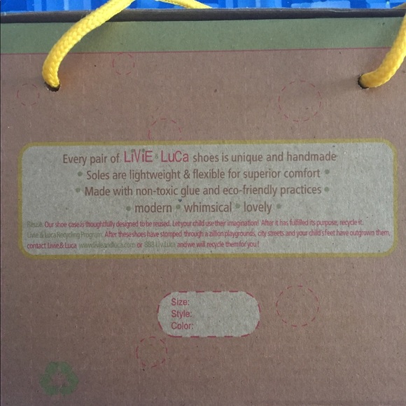 Size 8 New in box Livie and Luca Pio Pio shoes - Picture 7 of 7